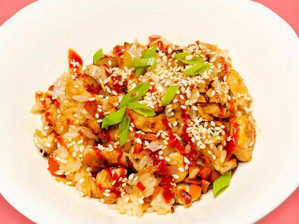 Момо суши - Рис с курицей