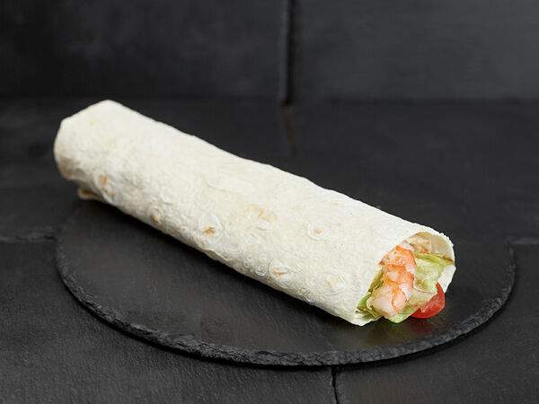 Лаваш - Ролл Цезарь с креветками