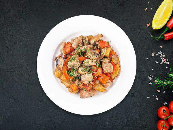 Easy kitchen - Жаровня со свининой