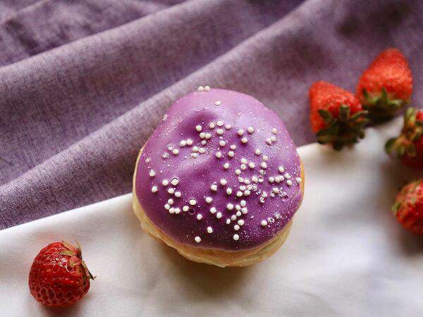 Очаг Драйв - Пончик Берлинский с глазурью