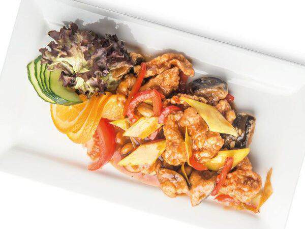 Фёст на Первомайской - Курица по-Тайски с баклажаном