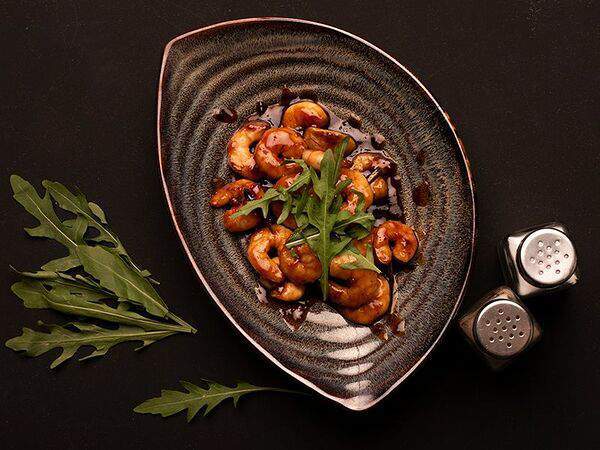 Steklo Grill & Bar - Креветки пивные с чесноком