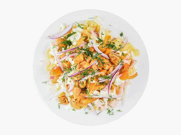 Мандарин - С ветчиной из индейки и опятами