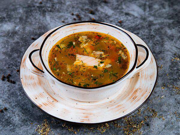 Дон-Аппетито - Уха с семгой и судаком