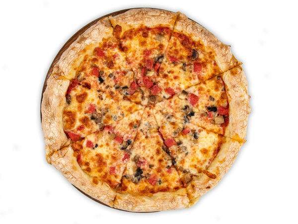 NaNe Panasian Сuisine - Пицца с ветчиной и грибами