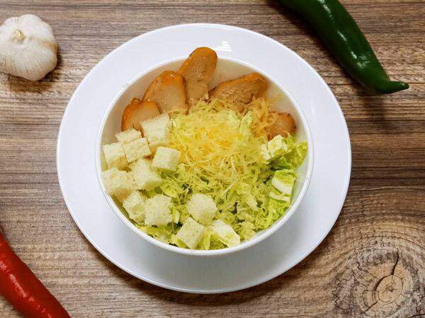 Sоль - Салат Цезарь