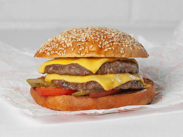 Мой бургер - Мой двойной чизбургер