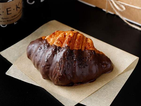 Кекс - Круассан с шоколадом