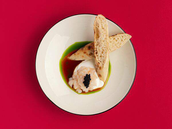 Игрушки - Тартар из гребешка с умами глейзом