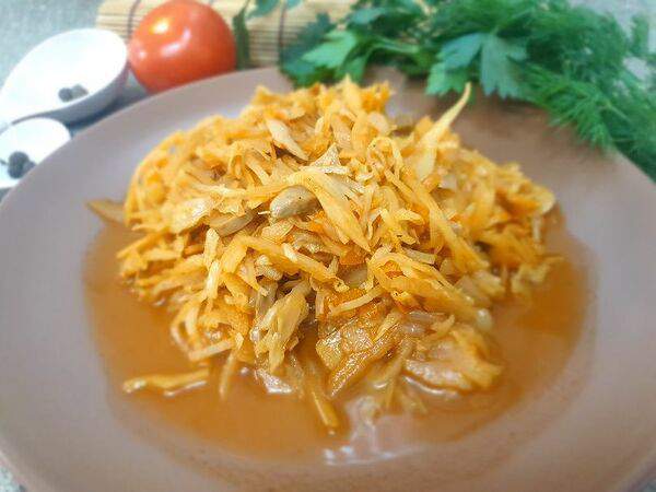 Ссср - Капуста, тушенная с грибами