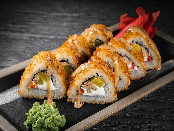 Vegas - Ролл Жареный кальмар