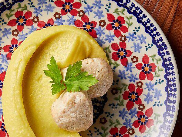 Сыроварня - Котлеты из индейки с картофельным пюре