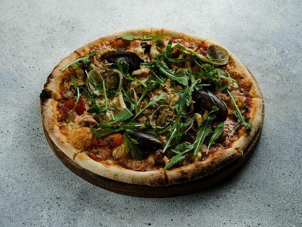 Caramelle Village - Пицца с морепродуктами