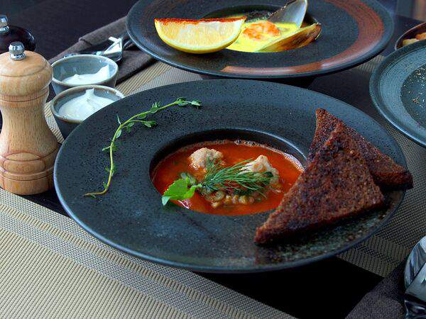 Naturality - Томатный суп из чечевицы с фрикадельками