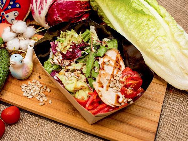 Зерно - Салат с цыплёнком