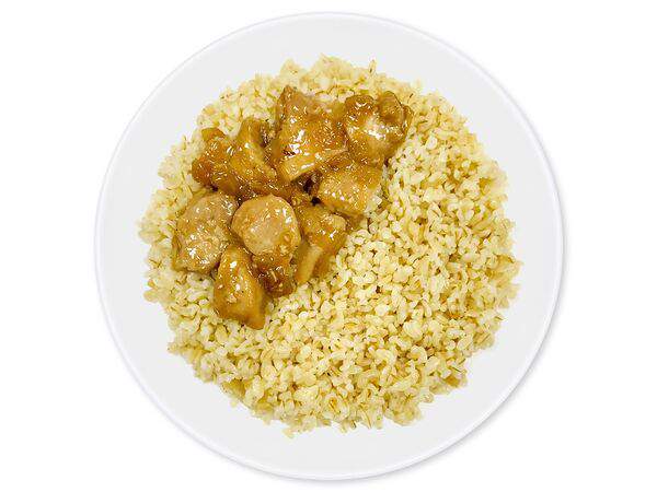 #СТОЛОВАЯ - Булгур с цыплёнком в соусе Терияки