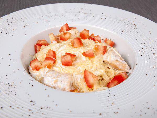 Zelenokart cafe - Паста Альфредо