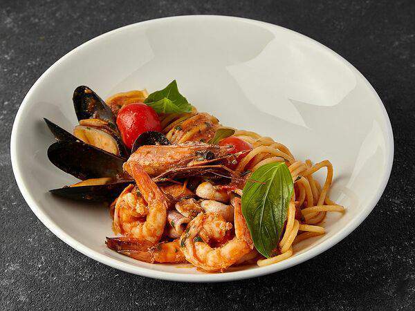Arancino Restaurant - Спагетти ди граньяно с морепродуктами