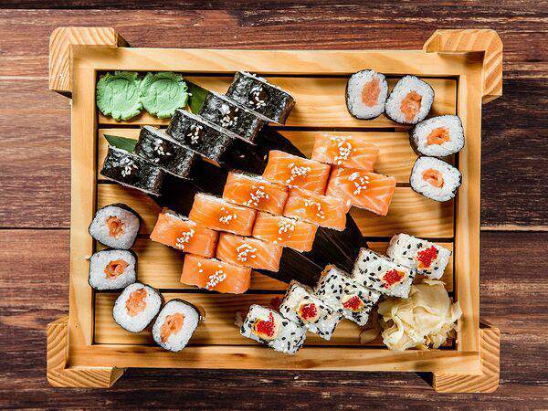 Haruku Pan Asian Restaurant - Клан Лосося и креветки