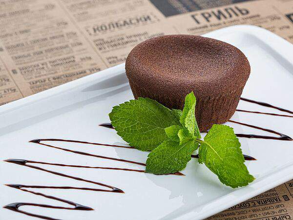 Изи Паб - Шоколадный фондан без мороженого