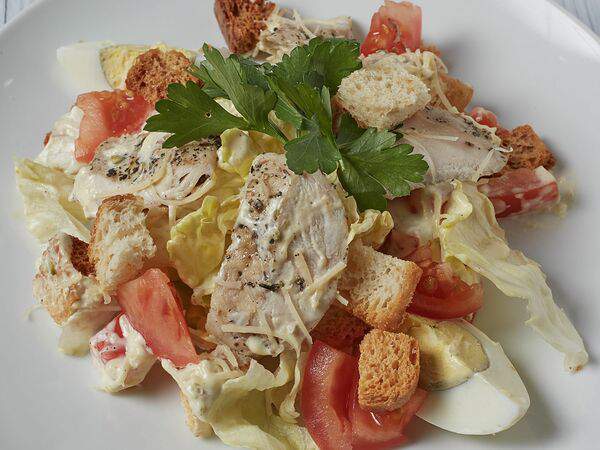 Галушка - Цезарь с курицей