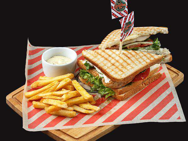 Клава Шиффер - Двойной сэндвич с курицей