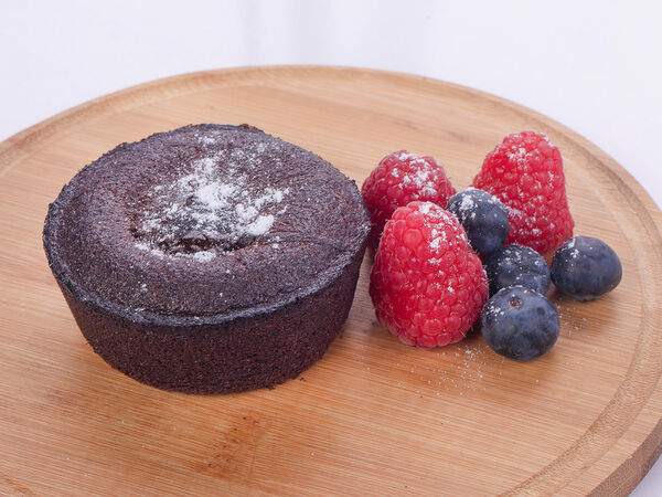 Corneli Pizza - Бельгийский шоколадный фондан