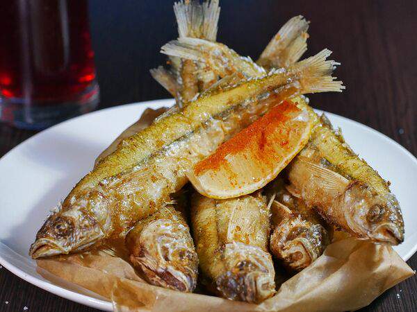 Трактир Мистер Бочкин - Жареная корюшка