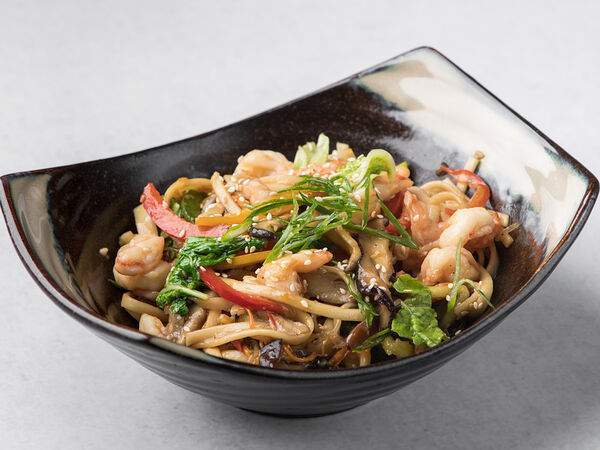 Ezzy Pizza - Лапша удон с креветками