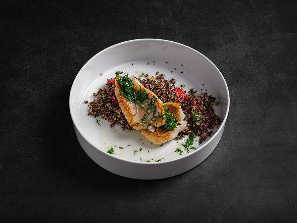 More & More - Филе морского окуня с киноа