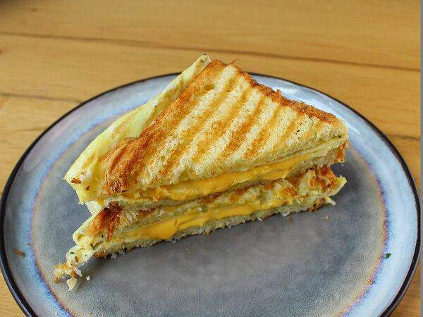 Молоко кофе сахар - Сэндвич Космическая креветка