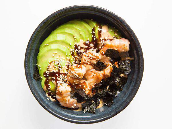 Тако - Боул с креветками