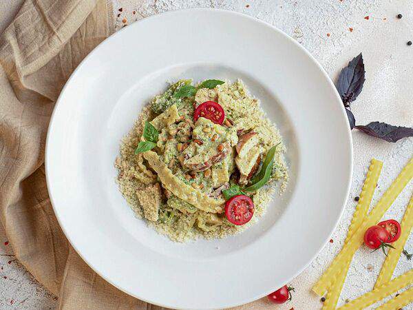 Агафредо - Паста Мафальдине ди поло