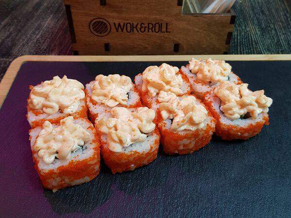 Wok & Roll - Ролл Калифорния хот