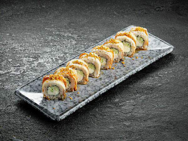 Takeru - Ролл с угрём и яблоком