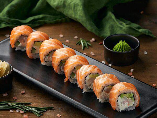 Рыбная мануфактура №1 - Ролл Филадельфия с креветкой