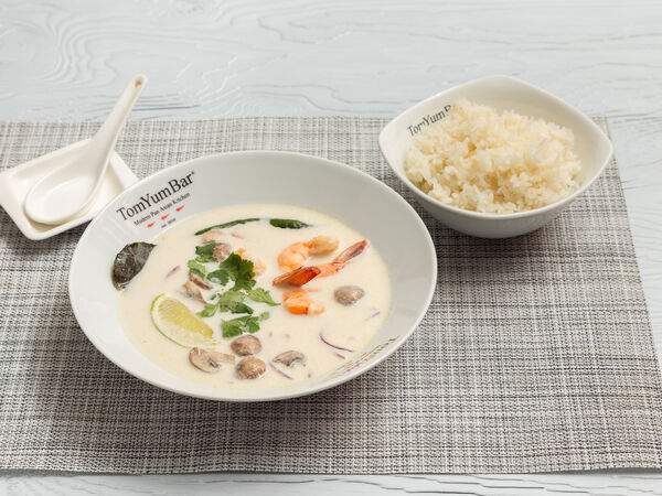 TomYumBar - Суп Том Кха с тигровыми креветками