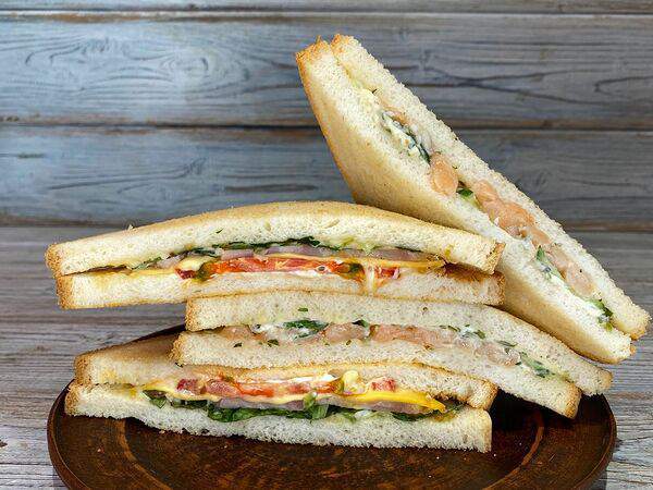 Привет, Десерт! - Сэндвич с красной рыбой