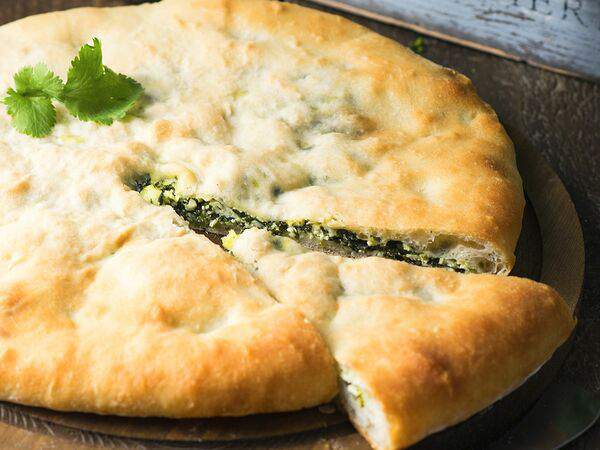 Машенькины пироги - Пирог с сыром и зеленью