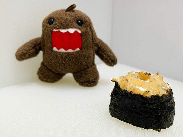 Акина суши - Гункан Ика с кальмаром