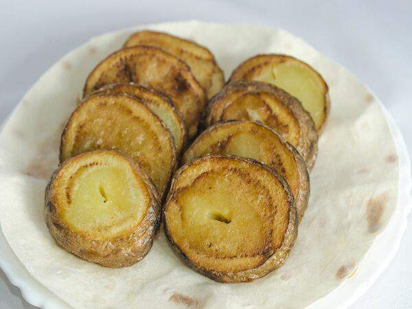 Дубай - Картофель, запечённый на мангале