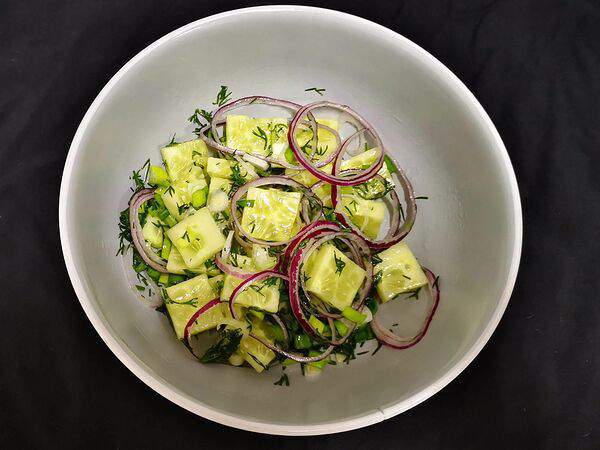 Аригато - Салат из огурцов