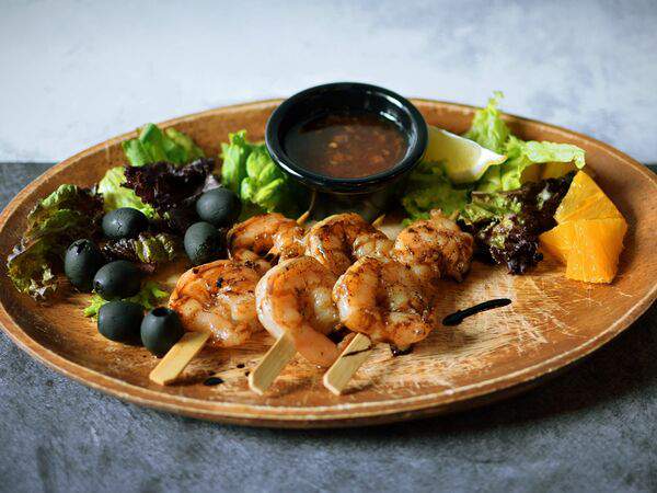 Сад On line - Шашлычки из тигровых креветок