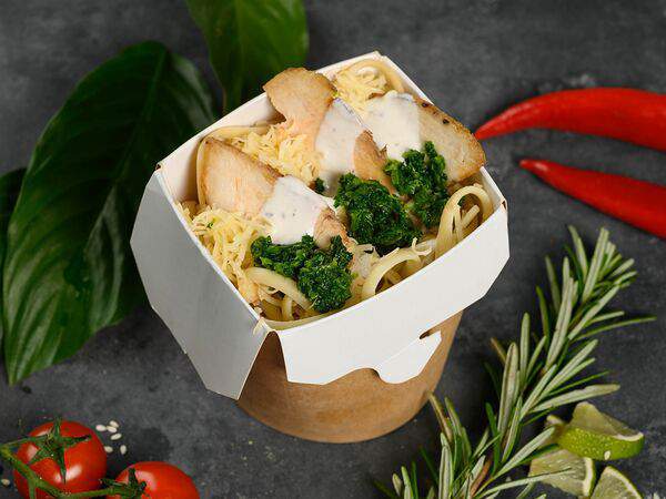 Pizza NB - Паста Шпинат и цыпленок