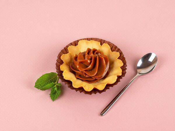 Простая еда - Тарталетка со сгущенкой