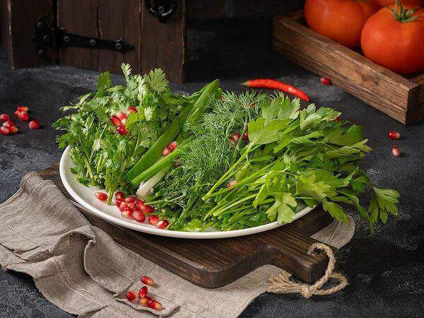 Никала Пиросмани - Букет из зелени