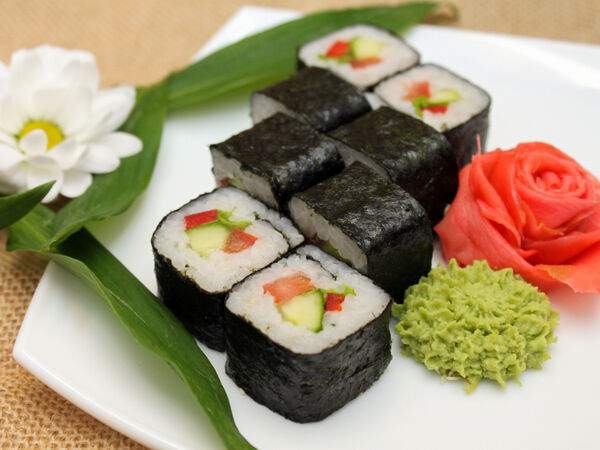 Кафе вегетарианской кухни Радхика - Ролл Овощной