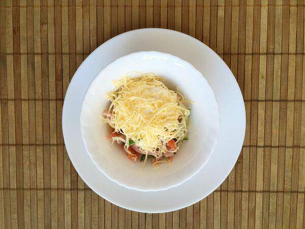 Кафе Мария - Салат ветчинный