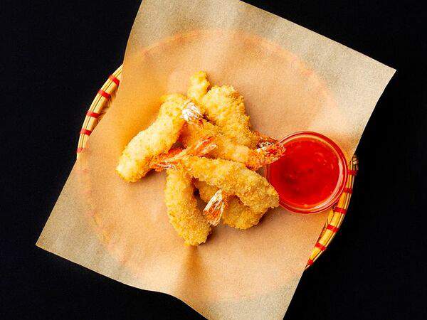 Cho хочешь? - Креветки темпура