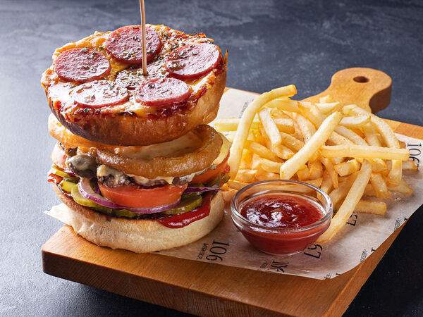 Паб 1067 - Пицца бургер